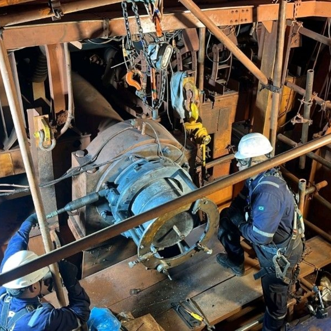 Reparusi - Soluções em usinagem de campo indutrial, petroleo, gás, textil